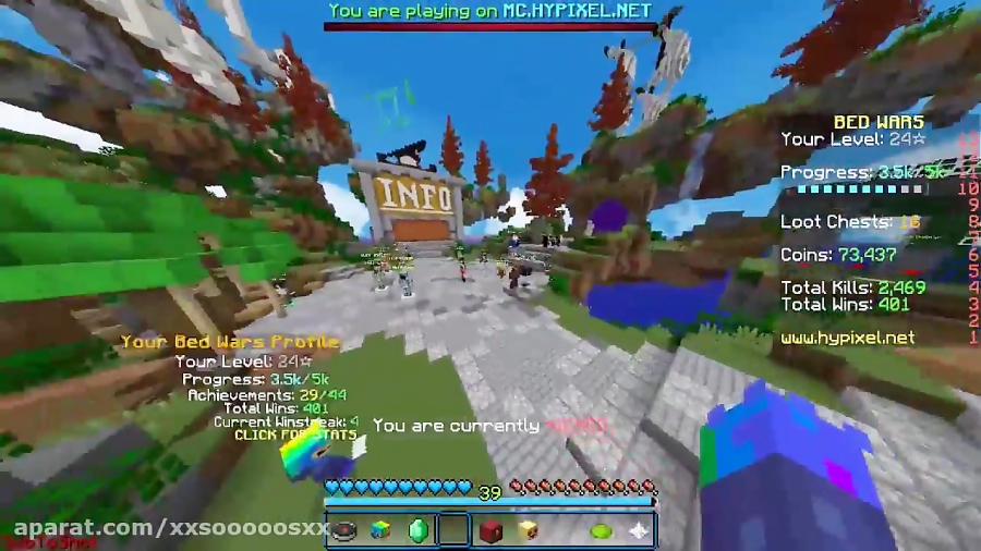Lowest Hypixel Bedwars Player vs. Highest Ranked Bedwars Player (300 STARS)