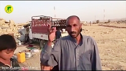 تخریب روستای برزان در شمال زما...