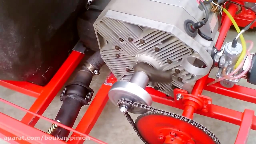 Wankel Rotary Engine Powered Go Kart ready to test and tune Sachs KM24 (Home Made) Desert Demon 1