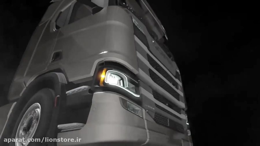 کامیون جدید اسکانیا به بازی یورو تراک 2 آمد