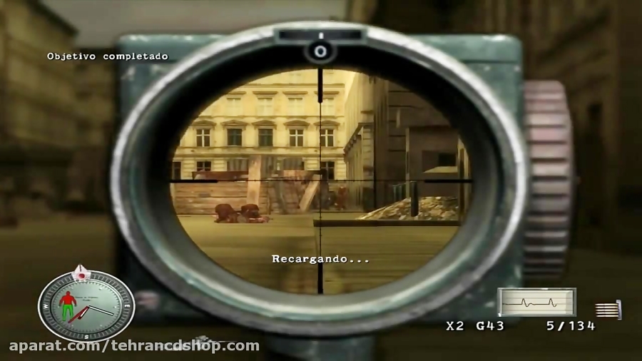 Sniper Elite gameplay تهران سی دی شاپ