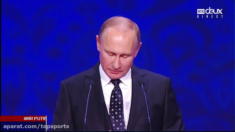 گزیده مراسم قرعه کشی جام جهانی 2018 روسیه (HD) زمان460ثانیه