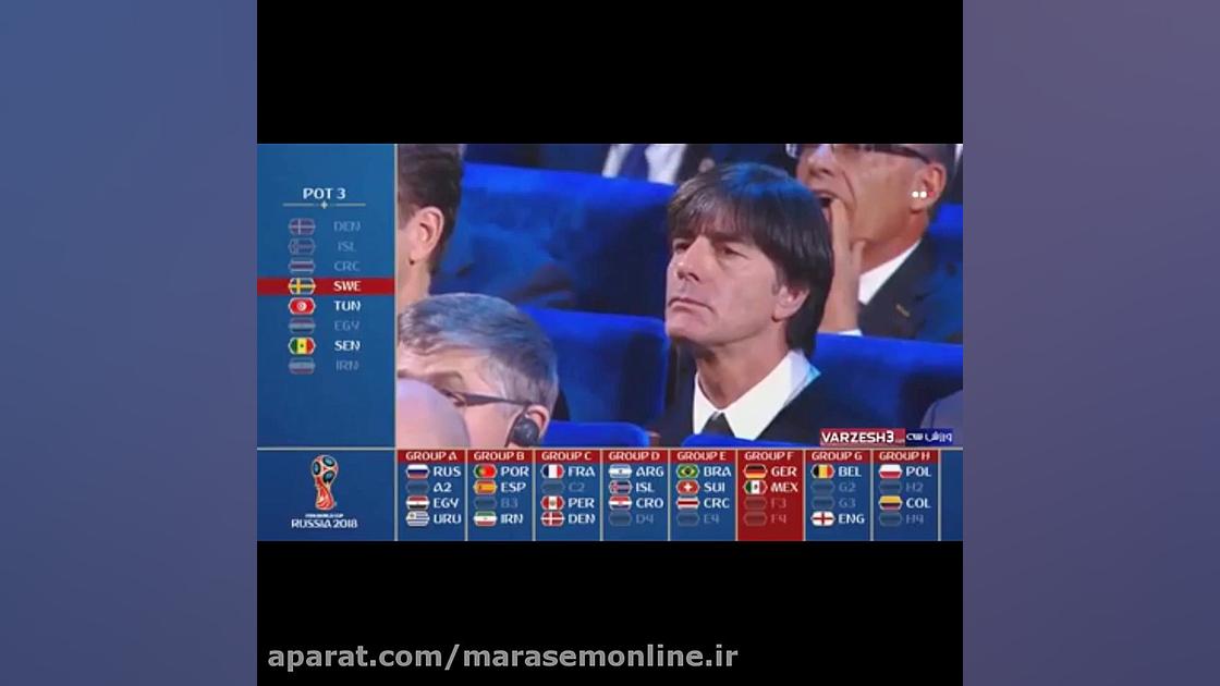 فیلم کامل مراسم قرعه کشی جام جهانی 2018 روسیه زمان1671ثانیه