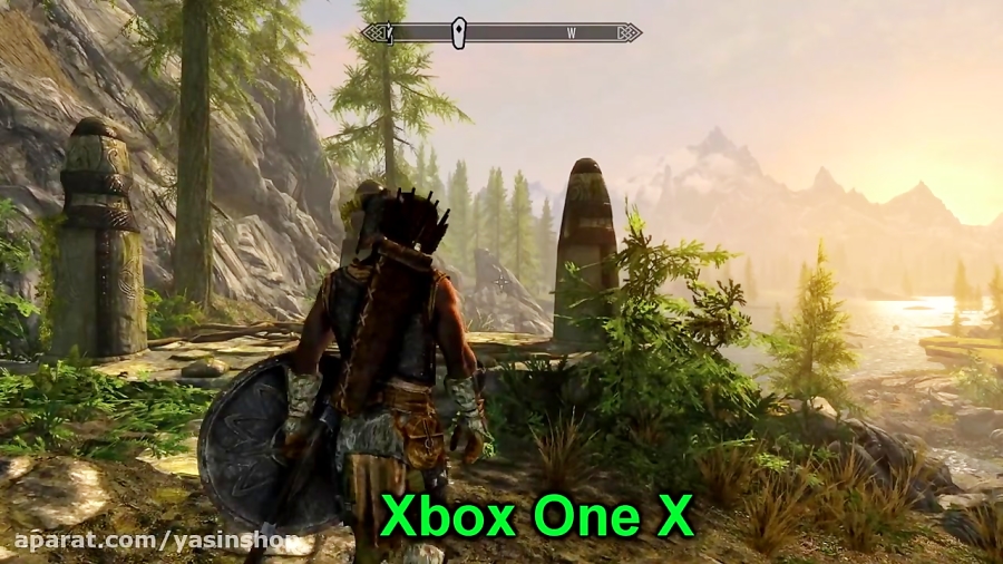 مقایسه گرافیکی Elder Scrolls V Skyrim بین Xbox و PS4