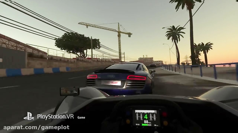 هیجان رانندگی در بازی DRIVE CLUB با هدست مجازی VR