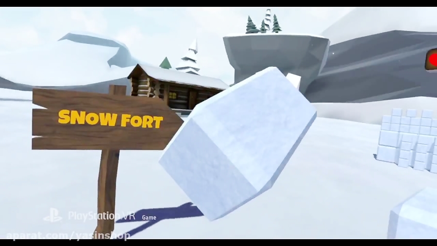 تریلر گیم پلی بازی Snow Fortress | پلی استیشن VR