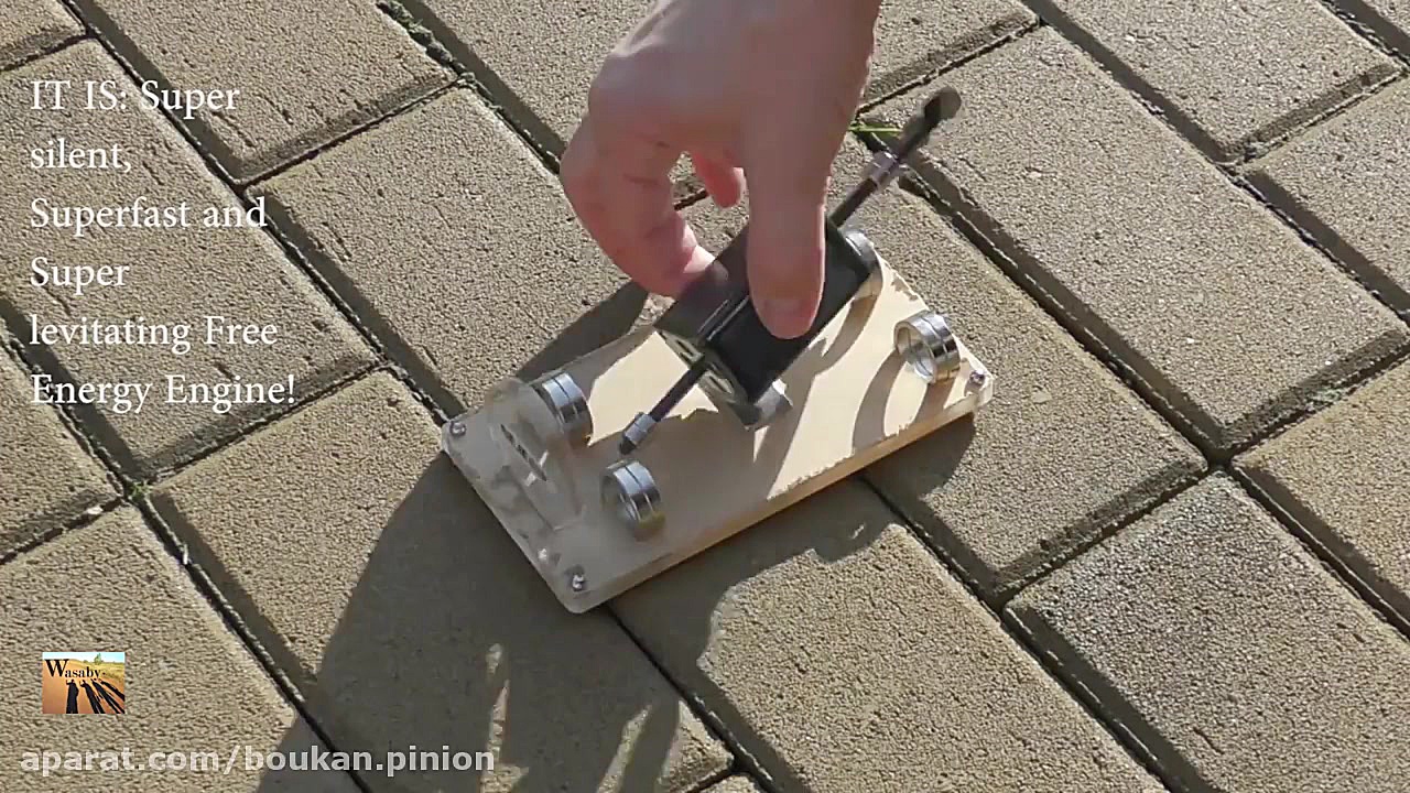 Free Energy Magnet Motor "Free Energy" | WasabySajado عصب‌کشی