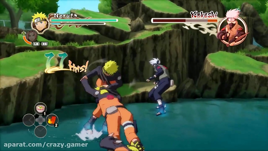 گیم پلی بازی Naruto Shippuden Storm 2 بخش 1