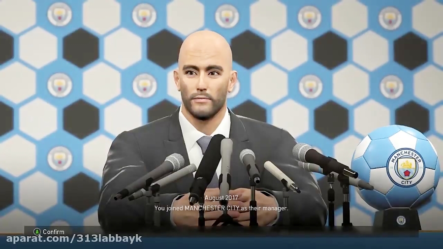 PES 2018 Create Face | Pep Guardiola | Manchester City Manager | Master League 2018