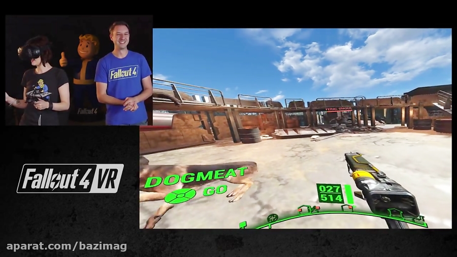 ویدیو جدید بازی Fallout 4 VR