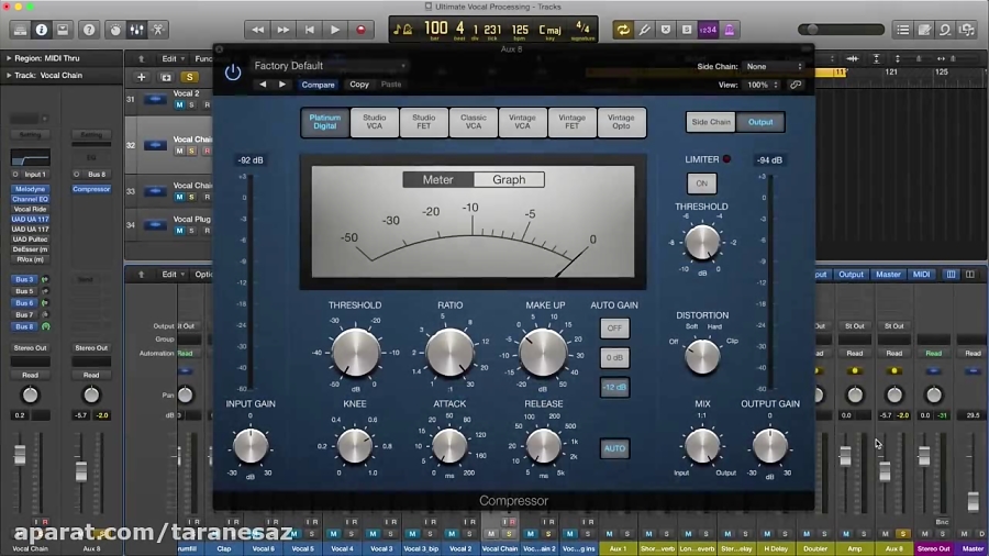 Bass vocal. VCA Logic Pro. Logic Pro x. Logic Pro stereo delay. Vocal Logic Pro x.