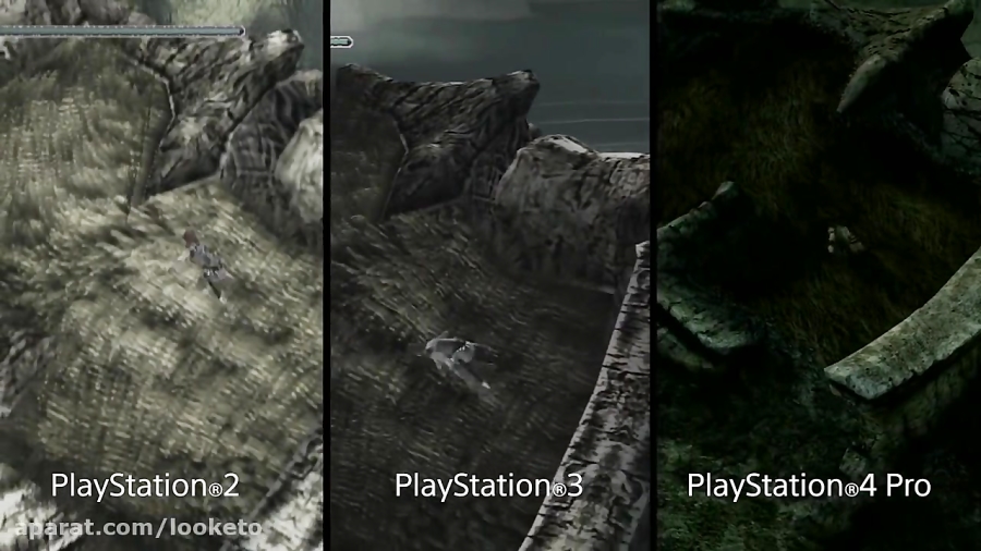 مقایسه Shadow of the Colossus برروی PS2,PS3 و PS4 Pro