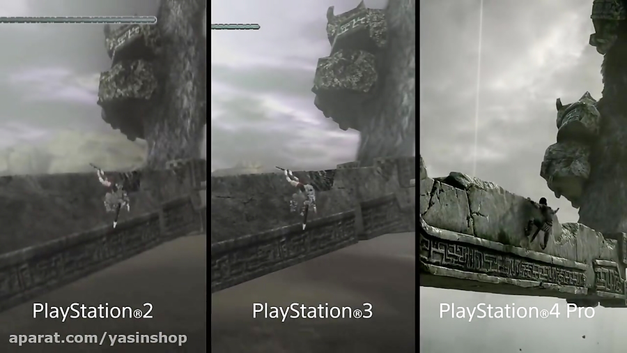 مقایسه گرافیکی بازی Shadow of the Colossus
