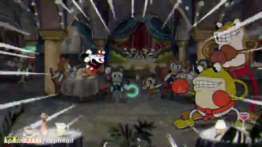 Cuphead Boss Fight #3 - Ribby and Croaks