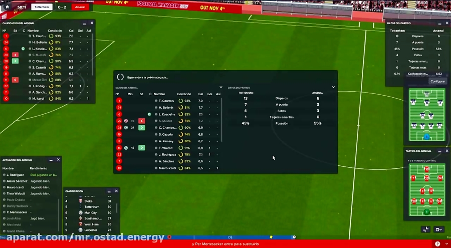 Football Manager 2017 Gameplay PC