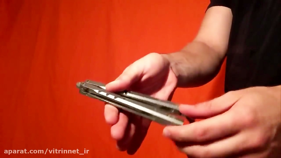 Butterfly Knife Tricks for Beginners 14.5 (Half Orbit)