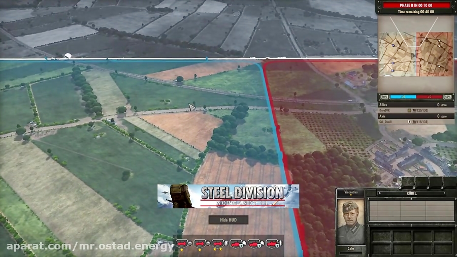 TGPT Round 1! Steel Division: Normandy 44 - DuroSVK vs Gal_Oneill (Game 2, Odon)