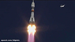 پرتاب فضاپیمای سایوز از بایکون...