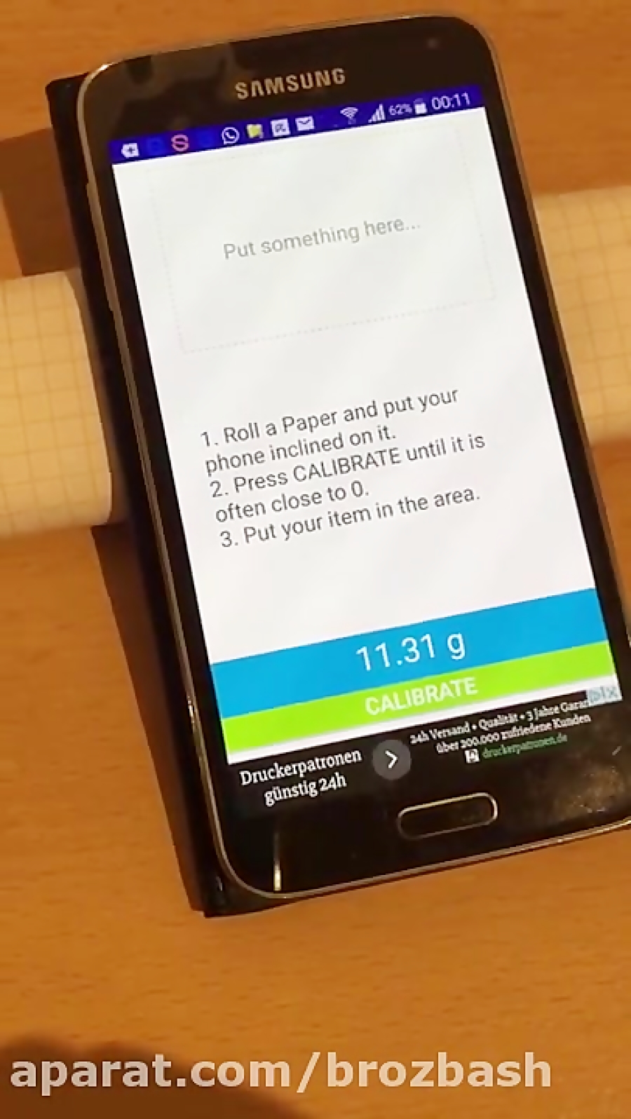 FIRST WORKING SCALE ANDROID APP