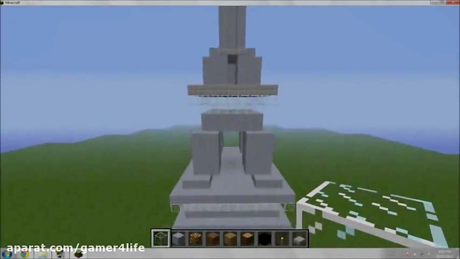 Minecraft Eiffel Tower   Tutorial