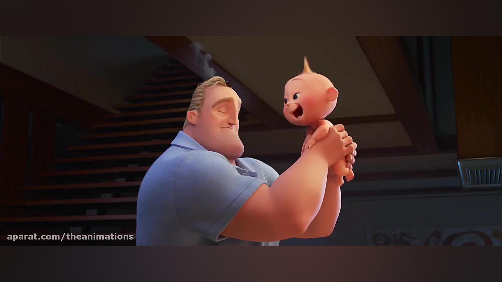 تریلر انیمیشن شگفت انگیزان ۲ - Incredibles 2 2018 زمان52ثانیه