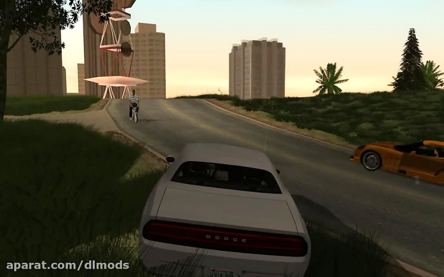 مد رانندگی واقعی در بازی GTA San Andreas