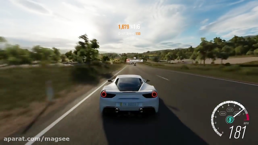 گیم پلی بازی Forza Horizon 3 با فراری 488 GTB