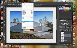 پست پروداکشن در معماری - پرسپکتیو و پرسوناژسازی