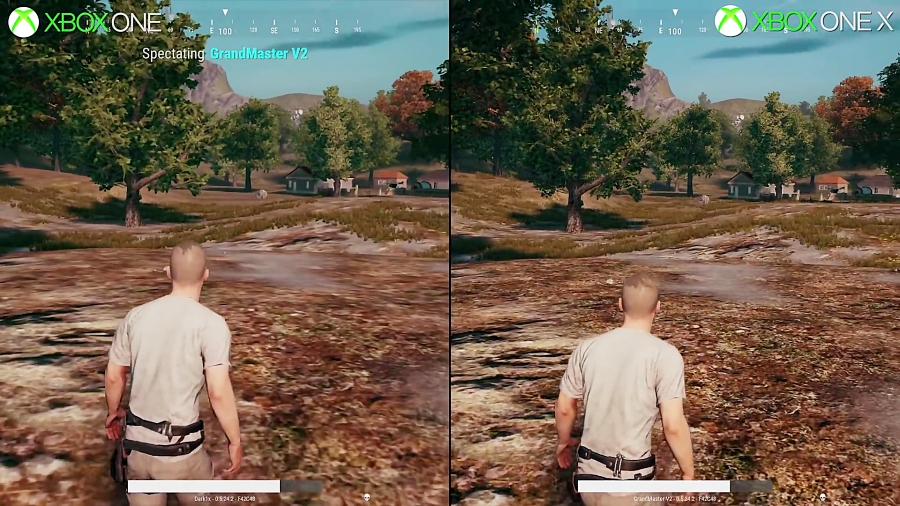 مقایسه گرافیک بازی PlayerUnknowns Battlegrounds