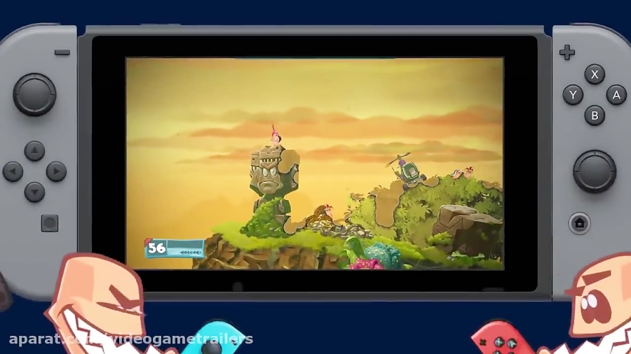Worms WMD Official Nintendo Switch Launch Trailer