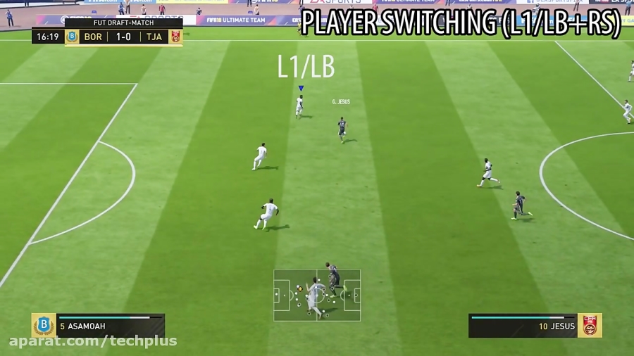 آموزش دفاع کردن در FIFA 18