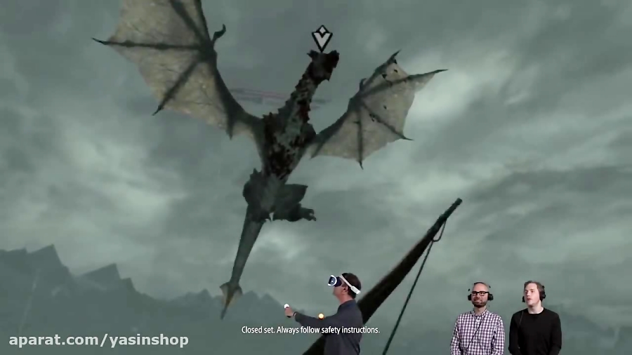 گیم پلی بازی The Elder Scrolls V:Skyrim | پلی استیشن VR