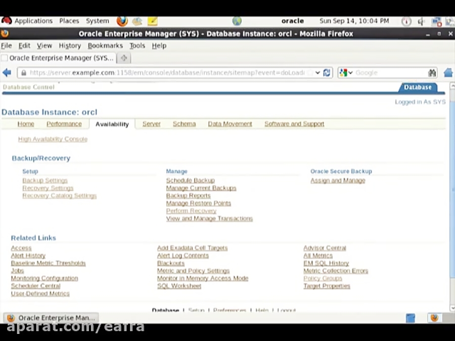Oracle 11G Backup and Recovery using RMAN