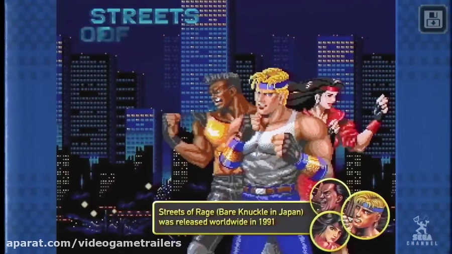 SEGA Forever: Streets of Rage Official Trailer