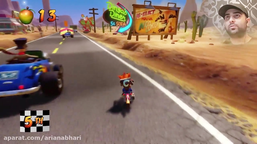 گیم پلی بازی Crash Bandicoot به زبان فارسی پارت 15 - ( Crash Bandicoot Gameplay (
