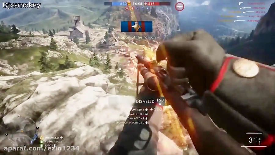 7 in 1 SNIPER SHOT! - Battlefield 1 TOP PLAYS OF THE WEEK (BF1 Sniper / Battlefield 1 Sniper )