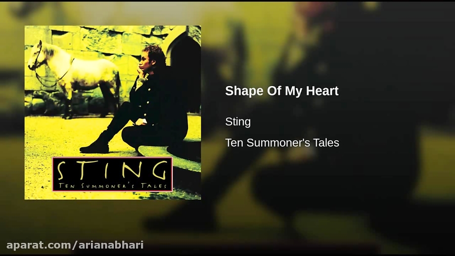 Dndm shape of my heart. Стинг Shape of my Heart. Sting Shape of my Heart обложка. Ten Summoner’s Tales стинг. Sting Shape of my Heart фото.