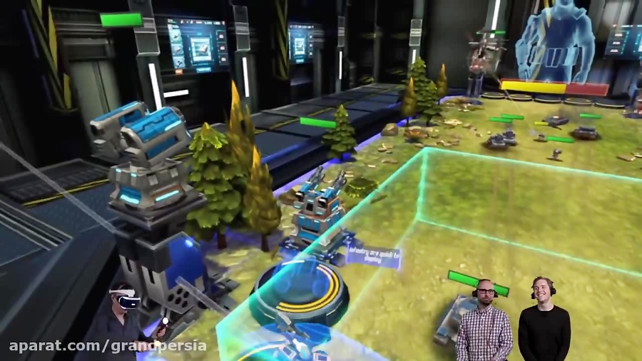 گیم پلی بازی League of War: VR Arena