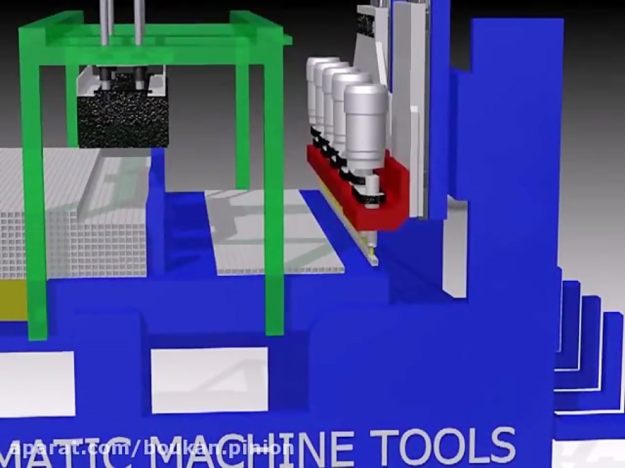 Multi Spindle CNC Drilling Machine With Auto Loader