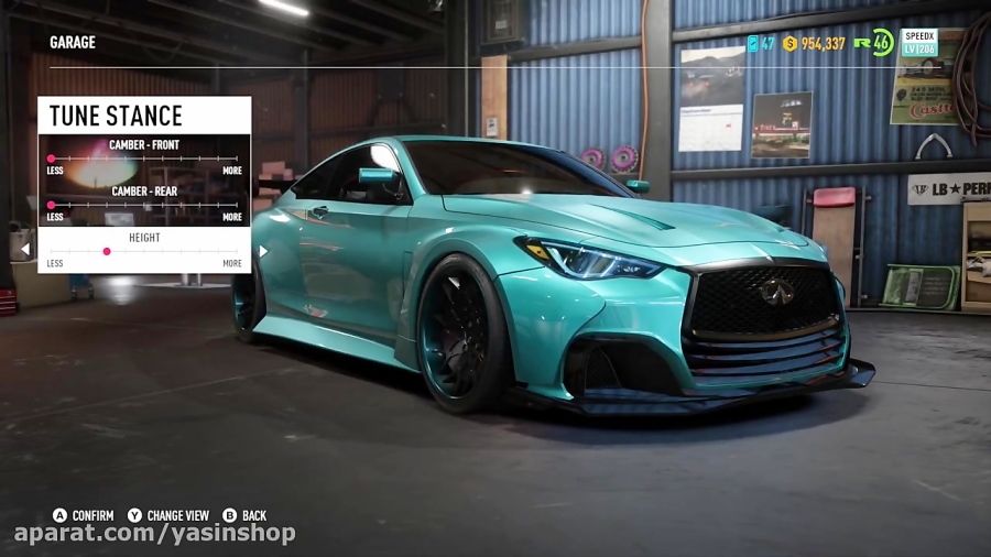 ماشین جدید بازی Need for Speed پی بک | INFINITI Q60