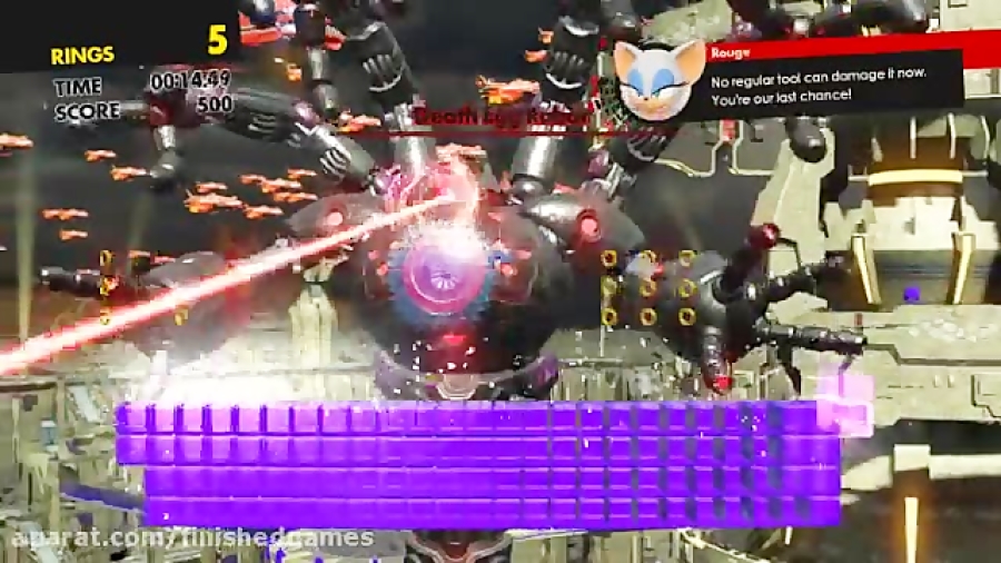 Sonic Forces vs Death Eggrobot
