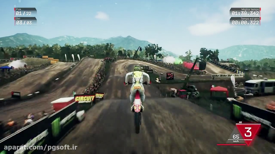 تریلر بازی MXGP3 - Motocross Videogame