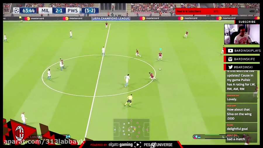 PES 2018 - Master League S1E1 Welcome To AC Milan! | Stream Replay