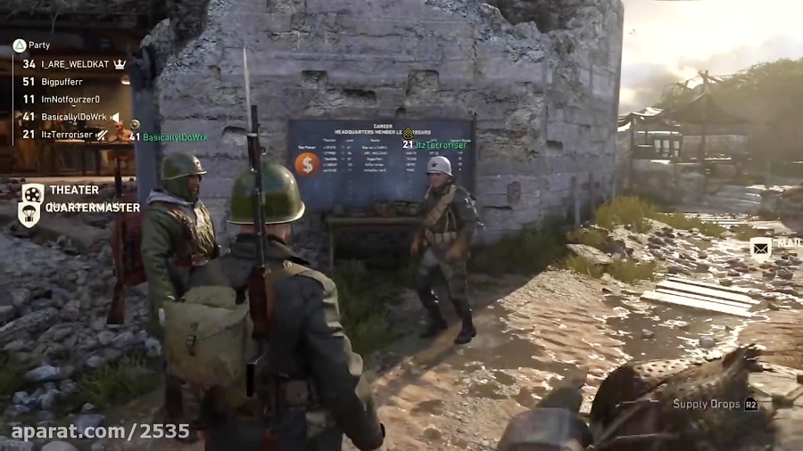 Call of Duty: World WarII Funny Moments - I AM WILDCAT