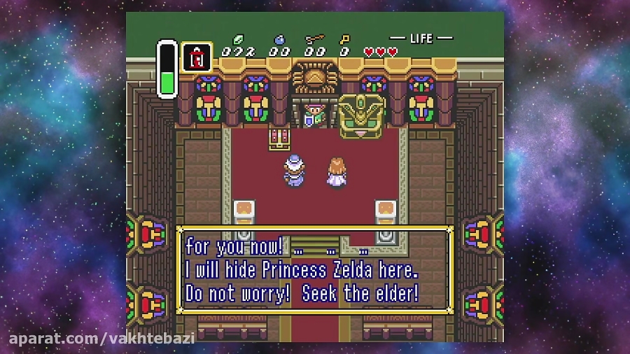 گیم پلی Legend of Zelda Link to the Past کامنتری فارسی۱
