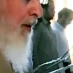 گریه آیت الله جوادی آملی در نم...