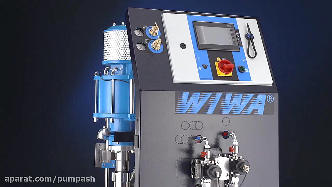 پمپ های دوجزئی فلکسی میکس ویوا آلمان تزریق ژل