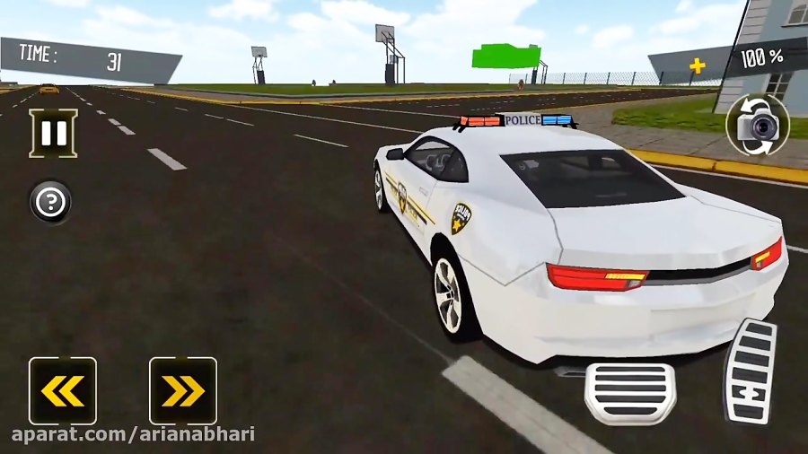 بازی جدید - گیم پلی - Police Car Parking Simulator