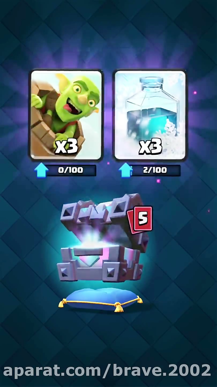 صندوق جدید ( Legendary Kingrsquo; s Chest ( 2500Gem . . .