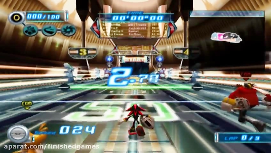 Sonic Riders Zero Gravity Megale Staion